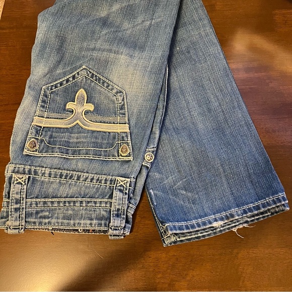 Rock Revival Embroidered Robert Straight Jeans-Size 31 - Picture 15 of 16